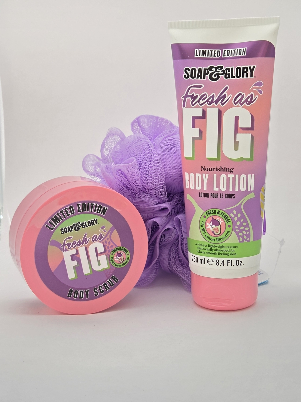 Limited edition Soap & Glory Fresh As Fig body care set